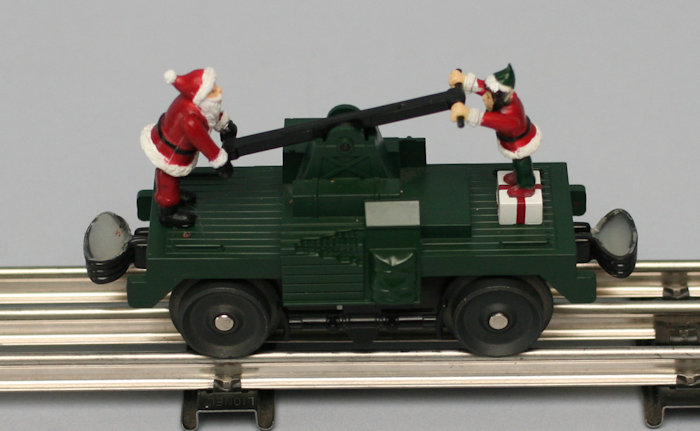 Santa Handcar Repaired