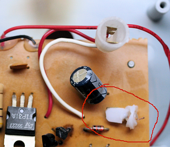 Melted Lamp Adapter
