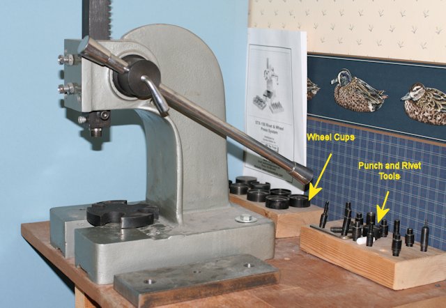 Press Cups, Punches, Riveters