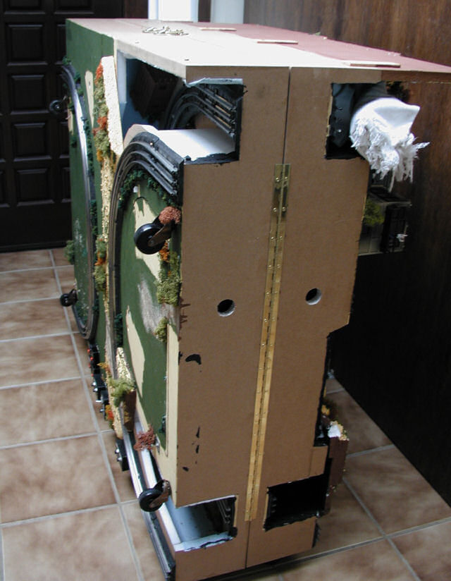 Left Side Folded under Center